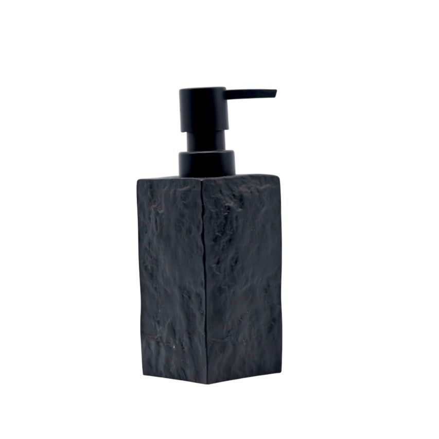 Set Jabonera de Baño Color Negro