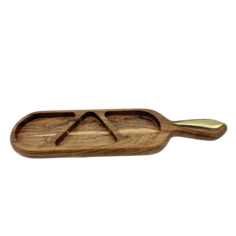 Tabla de Quesos y Embutidos de Madera Maciza